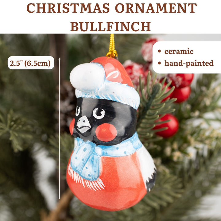 Christmas Gift  "Bullfinch" Christmas ornaments