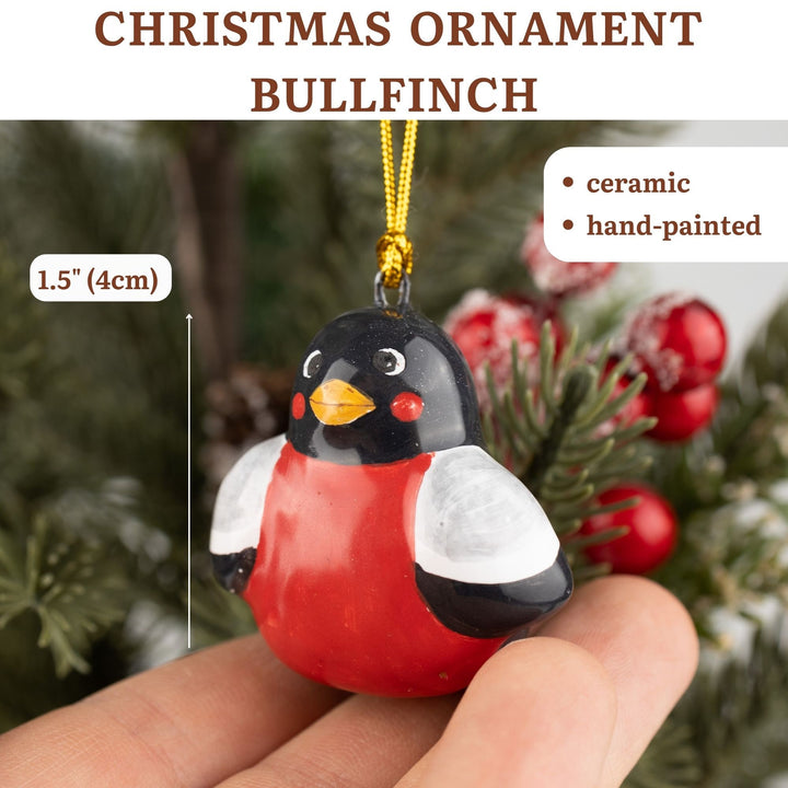 Christmas tree  ornaments Christmas Gift "Bullfinch"