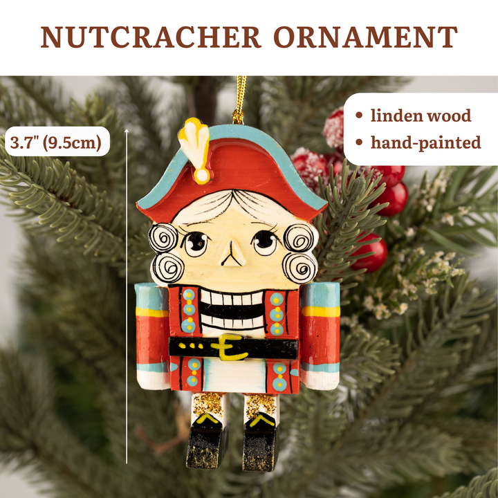 Nutcracker figurine Christmas tree ornaments