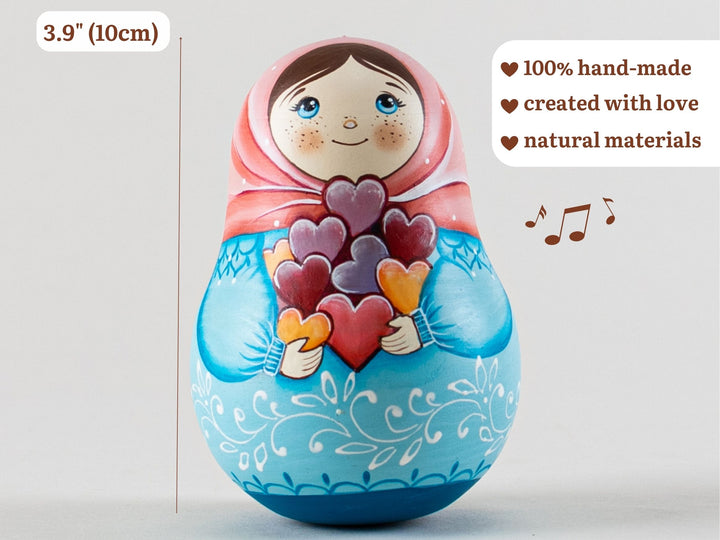 Musical Roly-poly dolls for kids