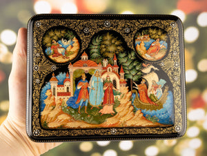 Rectangle Paper Mache Box Set by Recollections™ Christmas