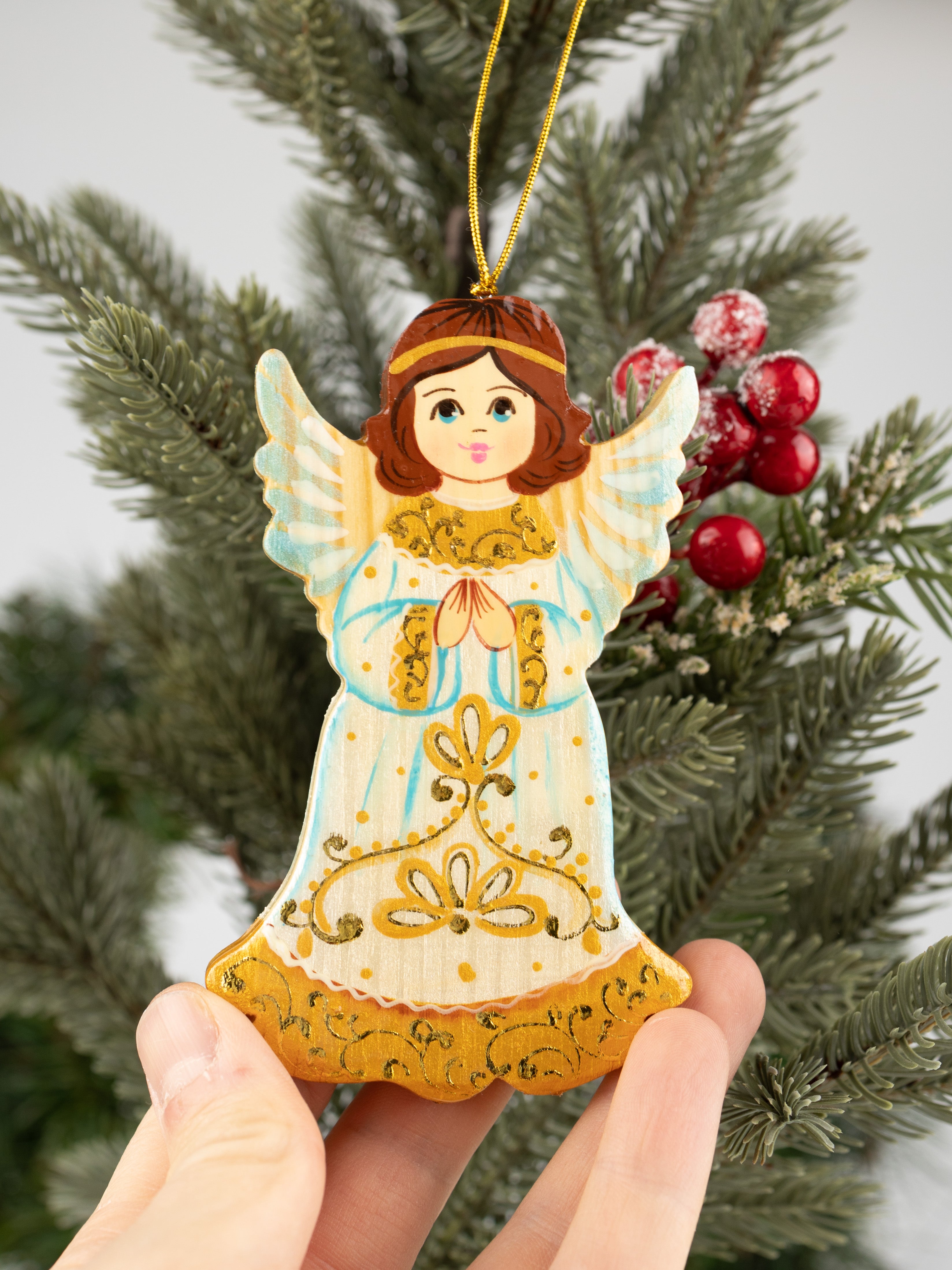 Christmas tree ornaments Angels | Firebirdworkshop.com