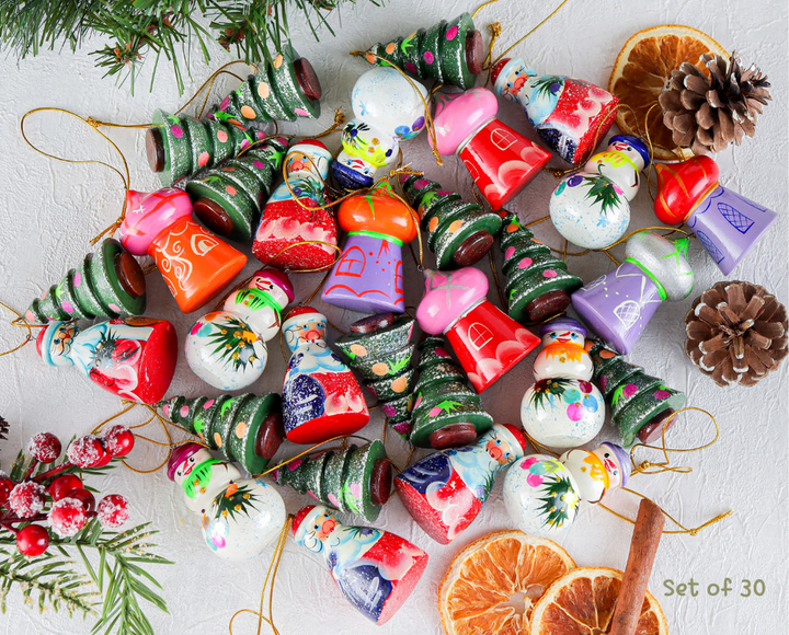 Christmas tree decorations Ornaments set