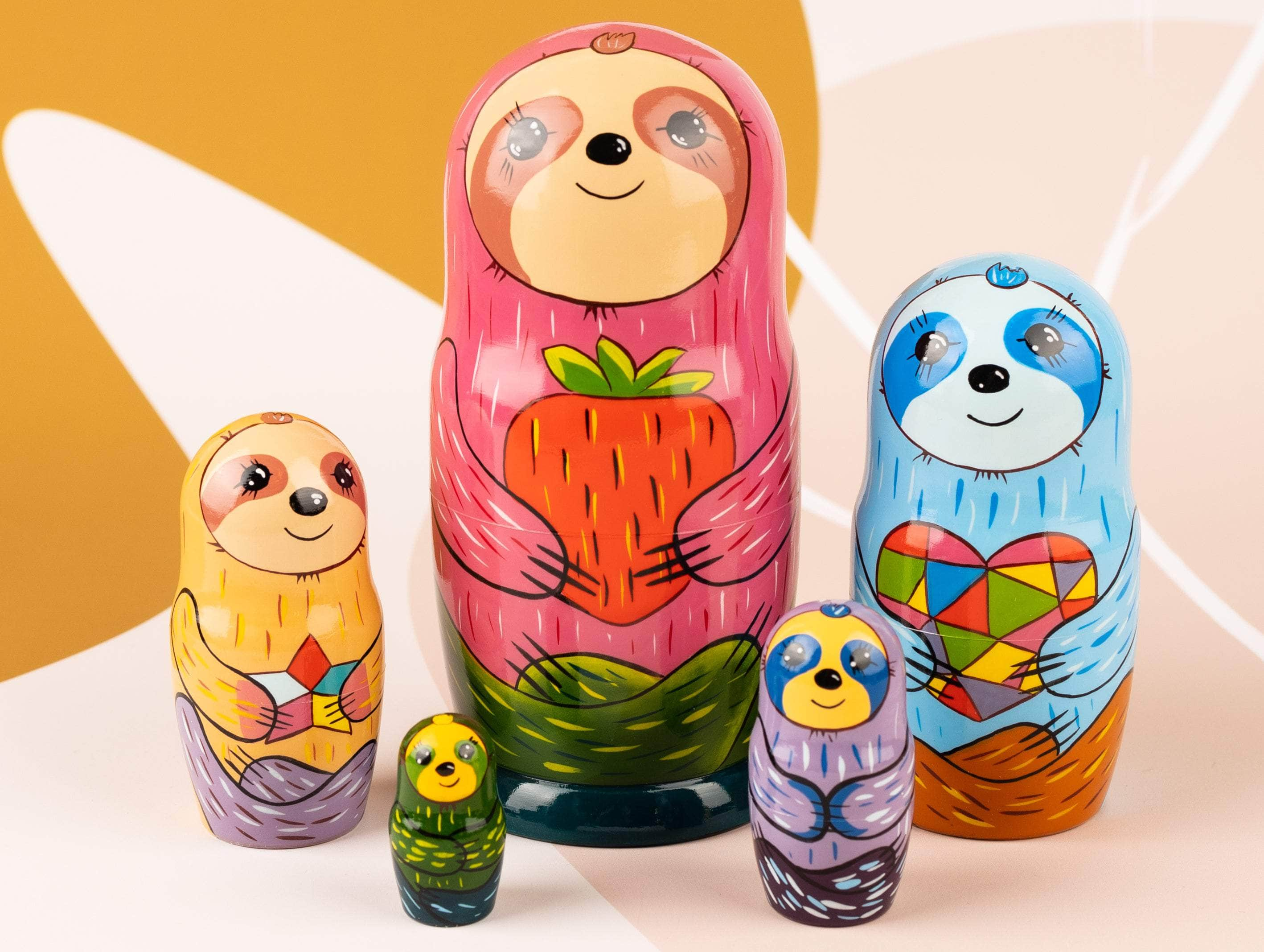 sloth dolls