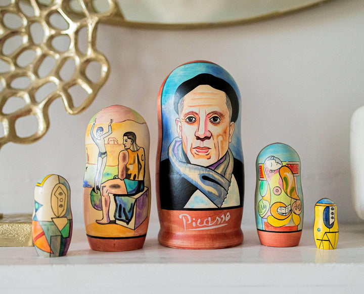 Picasso portrait Nesting Dolls Matryoshka dolls