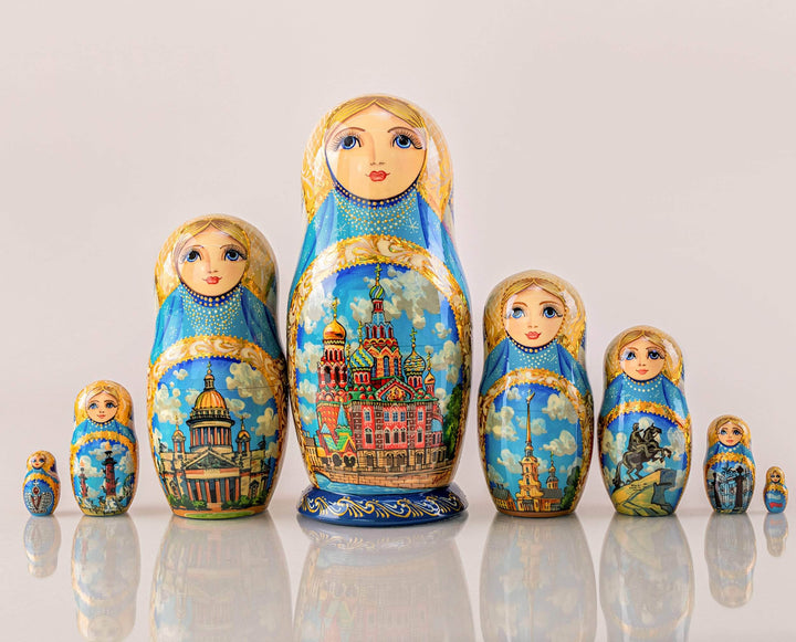 Russian Dolls Saint-Petersburg (8pcs)