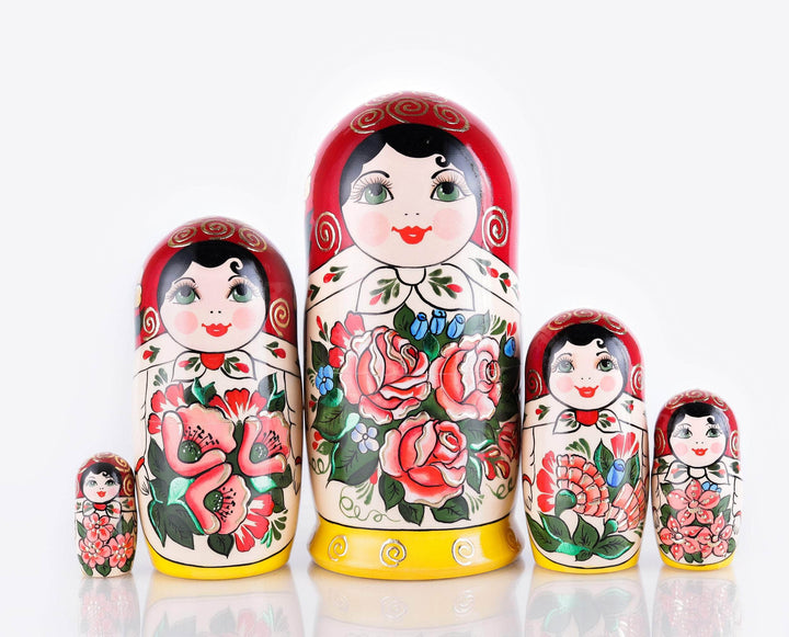 Russian nesting dolls Semenovskaya Matryoshka