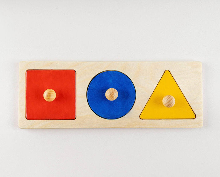 Wooden puzzle shape sorter Montessori Baby toys